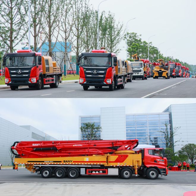 世界泵王“大閱兵”！電動化浪潮領先全球！三一混凝土機械新品品鑒會圓滿成功！(圖5)