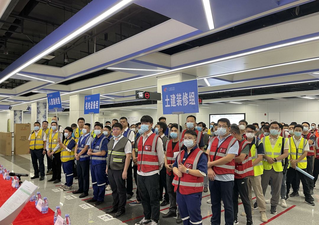 深圳地鐵12號線首批單位工程暨人防工程通過驗收(圖1)