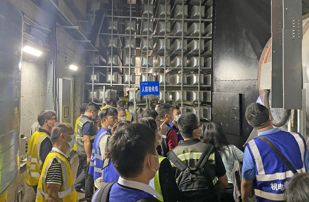 深圳地鐵12號線首批單位工程暨人防工程通過驗收(圖4)