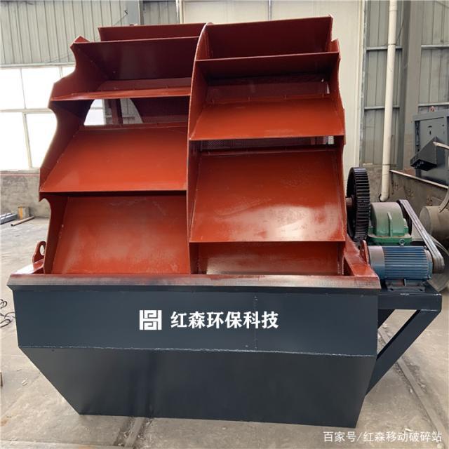 輪式洗砂機(jī)是砂石生產(chǎn)線中的“寵兒”(圖3)