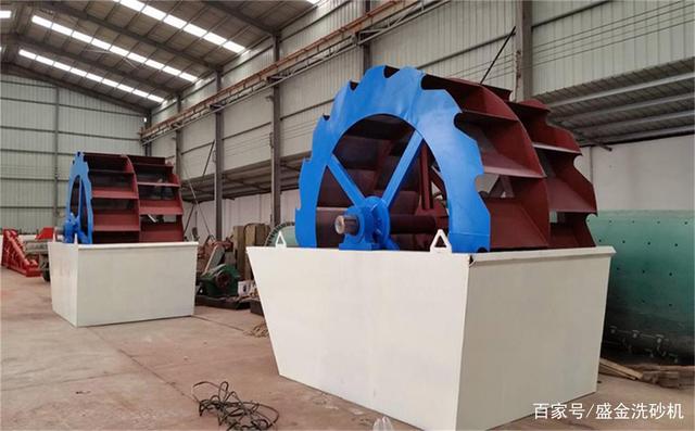 輪斗式洗砂機工作流程(圖1)