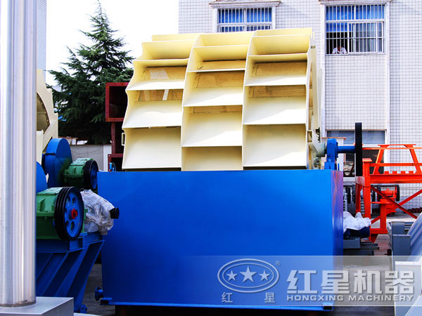 大型號輪式洗砂機每天能洗多少噸物料?(圖1) 大型號輪式洗砂機每天能洗多少噸物料?(圖1)