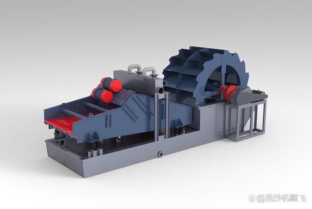 洗沙機械設備、水洗沙機器、制砂機洗砂機，3大優勢(圖2)