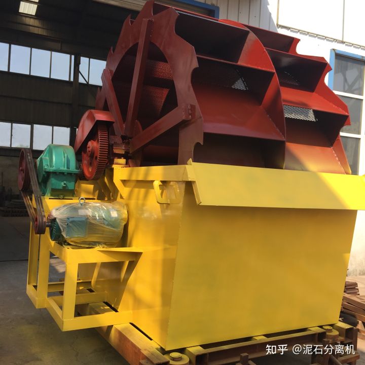 輪斗洗砂機河沙洗砂機礦山機制砂洗砂機(圖1)