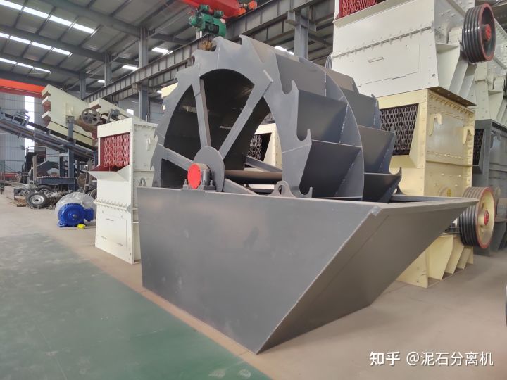 輪斗洗砂機河沙洗砂機礦山機制砂洗砂機(圖3)