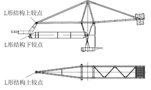 1500t—h兩面可卸式鏈斗式連續(xù)卸船機創(chuàng)新點分析︱港口裝卸機械(圖4)