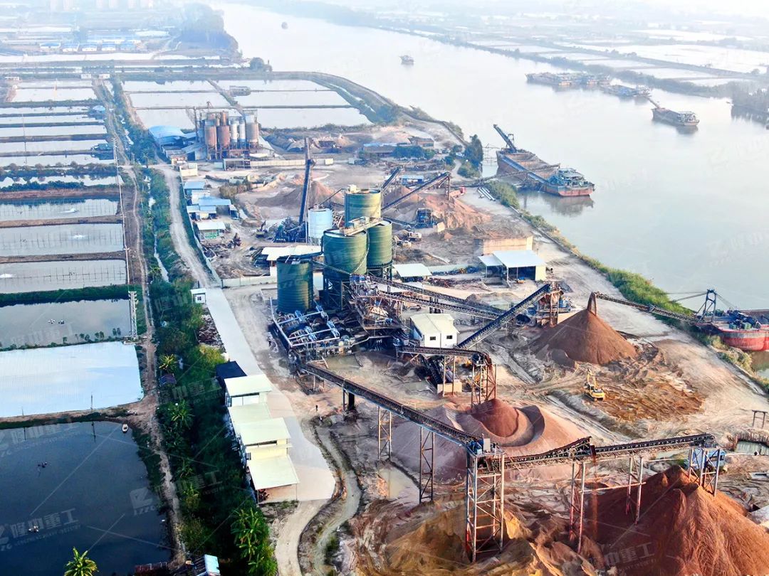 隆中重工EPC承建湖北武穴長江礦業公司二期砂石骨料項目投產！（附生產線視頻）(圖15)