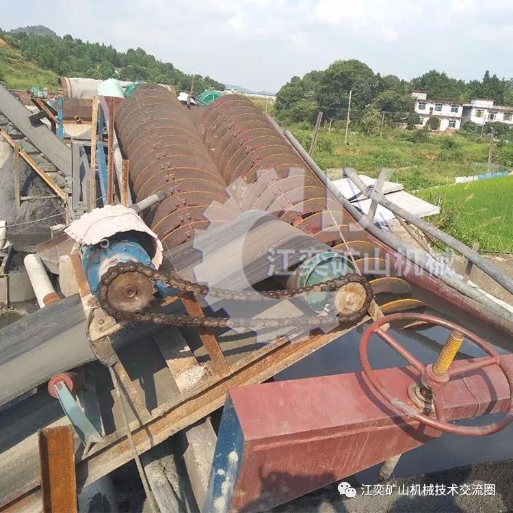 江奕機(jī)械雙排螺旋洗沙機(jī)視頻介紹(圖1)