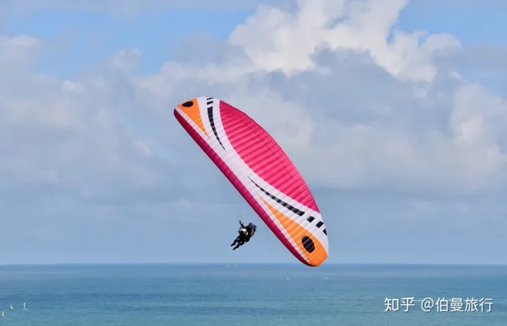 上帝的視覺俯瞰海南三亞，伯曼旅行（飛行）海南三亞石梅灣全海景國際滑翔傘飛行體驗，記得海南三亞旅游要來(圖4)