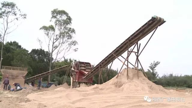 陽(yáng)西縣嚴(yán)厲打擊河道非法采砂行為(圖5)